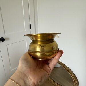 Brass Spittoon / Small Planter